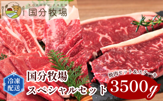 国分牧場 スペシャルセット  | 国分牧場 牧場 肉 お肉 ステーキ 焼肉 牛肉 おいしい スぺシャル 特別 埼玉県 東松山市