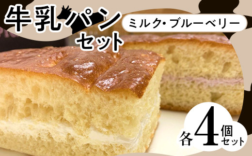 牛乳パン(ミルク・ブルーベリー)セット[ピクニック]J1128