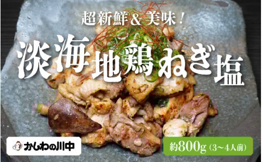 超新鮮!淡海地鶏ねぎ塩