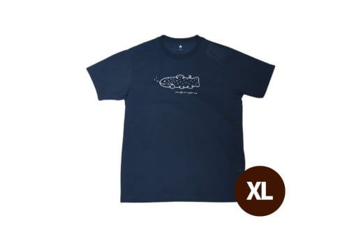 nanpu Tシャツ XL サイズ  ダークネイビー 北海道 南富良野町 限定デザイン オリジナル