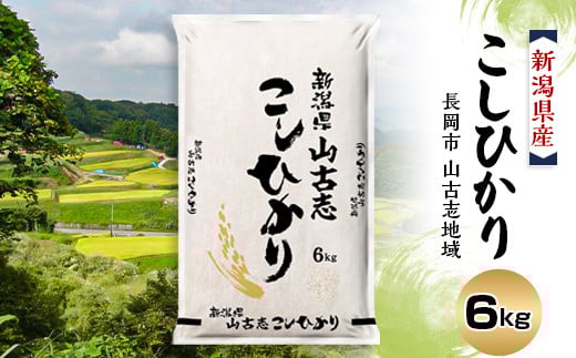 75-BY061新潟県長岡産コシヒカリ山古志地域棚田米6kg 373305 - 新潟県長岡市