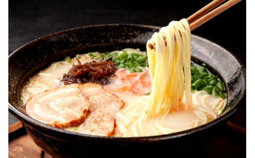 A297 博多 長浜 ラーメン （6食×2箱）合計12食 長浜ラーメン らーめん 即席麺 ストレート麺 極細麺 生麺 生ラーメン 豚骨 豚骨スープ 保存食 非常食 インスタントラーメン 1921503 - 福岡県みやま市