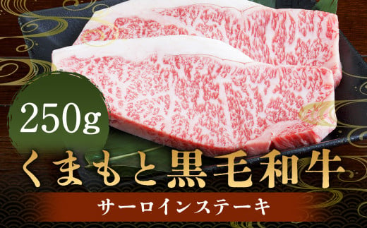 くまもと 黒毛和牛 サーロインステーキ 250g 肉 牛肉 お肉 サーロイン ステーキ ステーキ用 和牛 国産牛 冷凍 国産 九州産 熊本県産