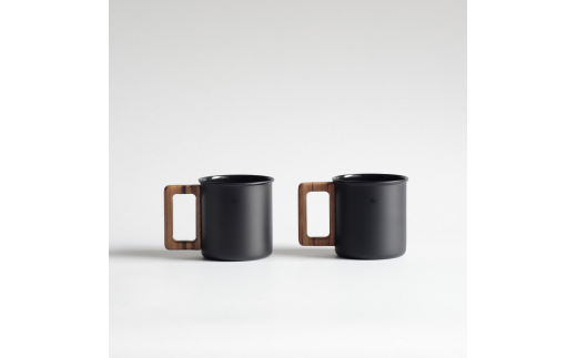 グローカルスタンダードプロダクツ TSUBAME / M&W Mug / Mサイズ 2個セット / マットブラック FC021036 【 GLOCAL STANDARD PRODUCTS マグ マグカップ ステンレス 日本製 新潟県 燕市 燕三条 】 1929438 - 新潟県燕市