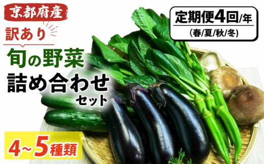 【訳あり・定期便】旬の野菜詰め合わせ（全4回 春・夏・秋・冬）