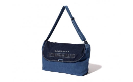 Snow Peak|FUKUYAMA Denim Shoulder Bag(カラー:Indigo)[スノーピーク デニム かばん ファッション 人気 おすすめ 福山市]