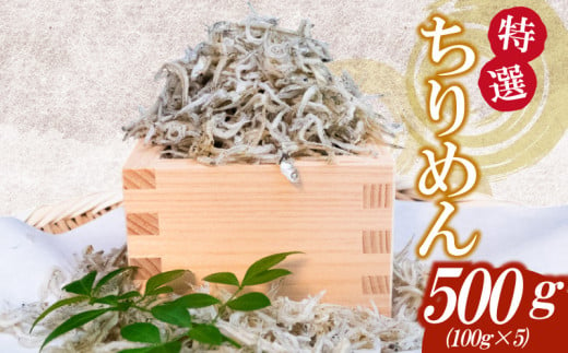 【特選】かちり 500g(100g×5) 逸品 上干 ちりめん じゃこ しらす 小分け 魚 冷凍 産地直送 ご飯のお供 ふりかけ 漁師 おつまみ 高知県 須崎市 TKM018 1952929 - 高知県須崎市