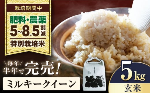 【先行予約/令和7年産新米】特別栽培 ミルキークイーン 5kg 玄米 長浜市/株式会社お米の家倉 [AQCP019] 米 お米 玄米  5kg   滋賀県産 長浜市産 こめ 玄米 白米 精米 お米 新米 食品 ふるさと納税 国産 炊きたて 米ギフト もちもち ブランド米  食卓 美味しい 産地直送 節約 人気 1453170 - 滋賀県長浜市