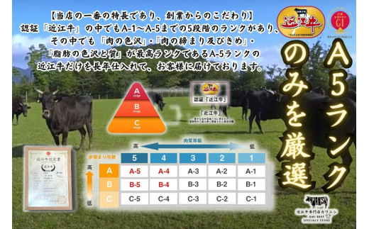 滋賀県のふるさと納税 【A5ランク近江牛】すき焼き 特選！食べ比べセット（上ロース・肩ロース・赤身上モモ）900g