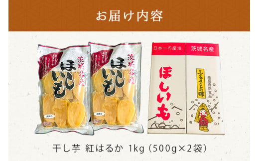 茨城県那珂市のふるさと納税 2025年3月発送【訳あり】先行予約 干し芋工房 風と太陽の干し芋（ べにはるか）１ｋｇ