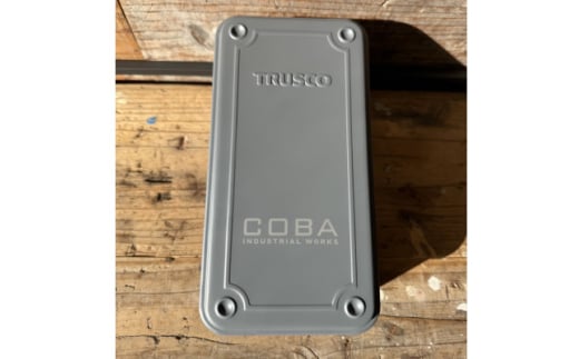 COBA(94)TRUSCO BOX(ロゴ・グレー)【1587415】