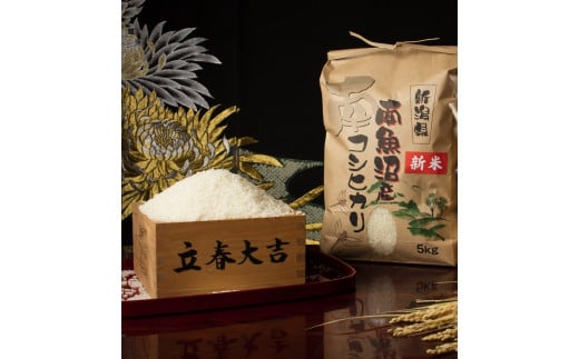 【頒布会】【令和7年産 新米予約】南魚沼塩沢産こしひかり(無洗米5kg×全3回)【令和7年11月上旬より順次発送予定】 445329 - 新潟県南魚沼市
