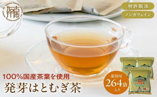 発芽はとむぎ茶 業務用3袋セット《 ハトムギ茶 国産 はと麦茶 お茶 セット 国産茶葉 ノンカフェイン 》【2401G15102】