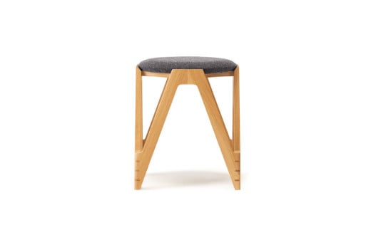 CO･DA･MA Low Stool＜オーク＞（NC-126 グレー）