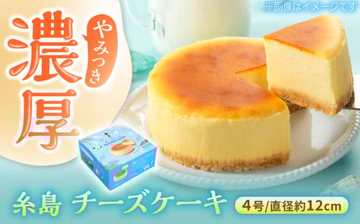 糸島チーズケーキ 1個(4号) 糸島市 / 五洋食品産業 [AQD038] 1684340 - 福岡県糸島市