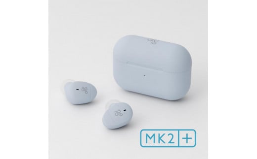 完全ワイヤレスイヤホン ag COTSUBU MK2+ SKY 小さい/軽い/ オートペアリング/ 片耳モード/マイク/通話/IPX4
