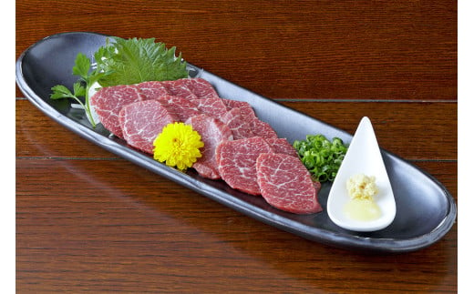 熊本 馬刺し 上霜降り250g （50g×5）タレ付き 生姜付き 馬肉 馬 肉刺し お肉 肉 生肉 生食 食品 熊本県 水上村 九州