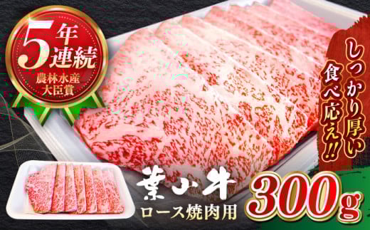 葉山牛 ロース焼肉用 300g 国産 和牛 A5ランク 牛肉 黒毛和牛 A5 黒毛和牛 ロース 焼肉 焼肉用 おすすめ 和牛 葉山牛 神奈川県 葉山町【葉山牛ステーキレストラン 角車】 [ASBD015]
