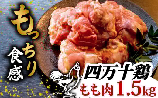 銘柄鶏 四万十鶏 もも肉 1.5kg ( 500g × 3パック ) | 切身 カットでかんたん時短セット カット済み 鳥肉 とりにく 鶏もも 冷凍 国産 ブランド 唐揚げ 煮物 鍋 チキン 南蛮 高知県 須崎市 TM043 2089603 - 高知県須崎市