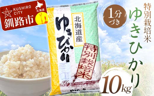 【3月発送】特別栽培米ゆきひかり 10kg 1分づき 北海道産 米 コメ こめ お米 白米 玄米 F4F-7243 1987057 - 北海道釧路市 |