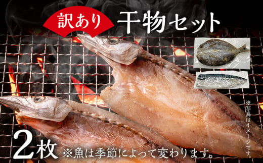 訳あり干物セット 訳あり 訳アリ 干物 魚 海鮮 カマス サバ 鯖 さば ひもの 冷凍 季節のおすすめ おかず 和食 玄界灘 福岡 グリル 約400g 2枚 開き お取り寄せ 食べ比べ おつまみ 肴 グルメ お取り寄せグルメ