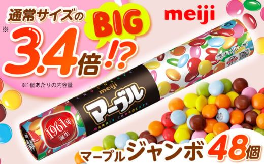 明治 マーブルジャンボ 110g×48個  チョコレート 明治 チョコ 大容量 大阪府高槻市/株式会社 丸正高木商店 [AOAA038]