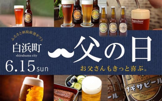 【父の日ギフト】ナギサビールの定番商品2種（330ml×12本）飲み比べセット 484248 - 和歌山県白浜町