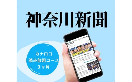 神奈川新聞 「カナロコ読み放題コース」（3ヵ月） 1991242 - 神奈川県横浜市