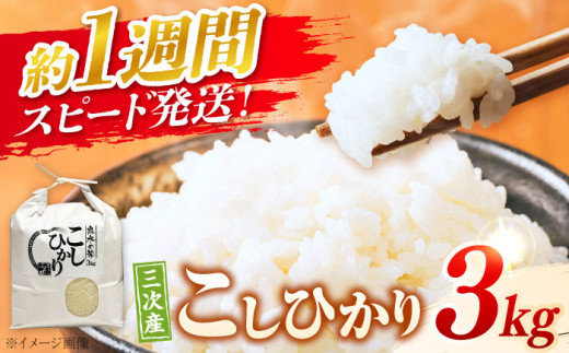 朝霧育ちの至極の一粒。三次のふっくらコシヒカリ3kg 贈答 ギフト 8000円