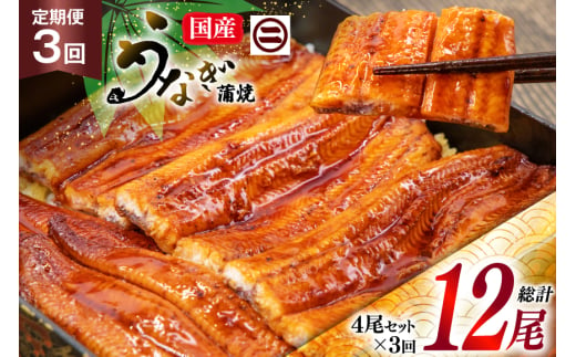 うなぎ 国産 蒲焼 定期便 145g前後 2尾 6回 総計12尾 真空パック タレ 山椒 付き 冷凍 [マルニうなぎ加工 静岡県 吉田町 22424475] 鰻 ウナギ 蒲焼き うなぎ蒲焼 うなぎ蒲焼き 鰻蒲焼き ウナギ蒲焼き 国産うなぎ蒲焼き unagi