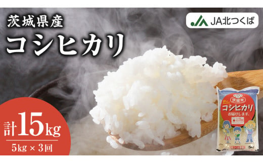 【 定期便 3ヶ月 】 JA北つくば 茨城県産 コシヒカリ 5kg 令和6年産 農協 JA 米 お米 白米 コメ こしひかり 茨城県 精米 新生活 応援 [AE047ci]