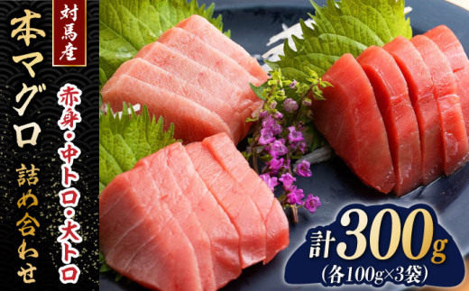 対馬産 本マグロ 詰め合わせ 《 対馬市 》【 桐谷商店 】 トロの華 対馬 新鮮 マグロ 大トロ 鮪 刺身 鮮度抜群 まぐろ 食べ比べ セット [WAQ003] 1319181 - 長崎県対馬市