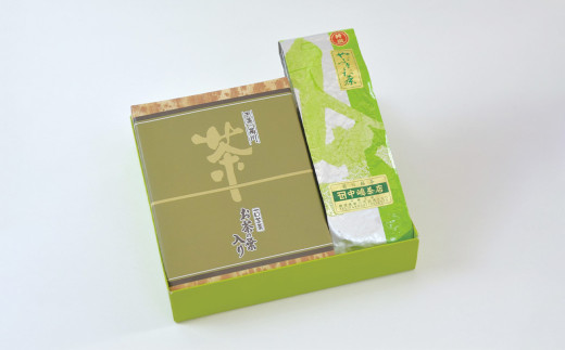 カネセオリジナルセット（B） 菊川茶とお茶の葉入りひとくち羊かんセット（9個入） ｜ ようかん 羊羹 羊かん 個包装 お茶 茶葉