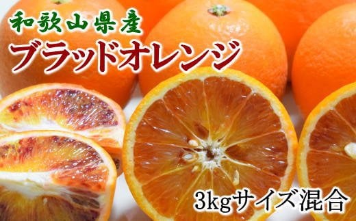【希少・高級柑橘】国産濃厚ブラッドオレンジ「タロッコ種」約3kg【TM148】【2026年4月上旬～2026年4月下旬頃より順次発送予定】 453335 - 和歌山県かつらぎ町