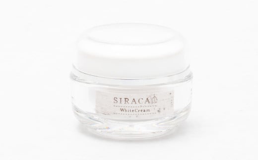 【1ヶ月毎12回定期】SIRACA White Cream（クリーム） 1本（30g）×12回 定期便 計12本 合計約360g 化粧 化粧品 スキンケア シラカ ホワイトクリーム クリーム 白樺 シラカバ樹液 北海道 蘭越町