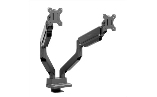 Pixio モニターアーム デュアル 耐荷重15kg/1本 ブラック/黒 PS2D ＜パッケージ傷あり＞【 モニターアーム 神奈川県 小田原市 】