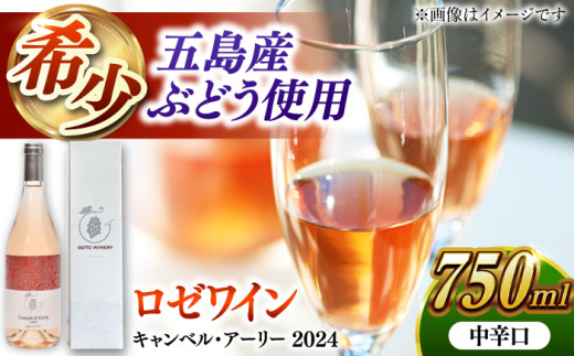 キャンベル・アーリー ロゼ 2024 酒 お酒 ワイン ロゼワイン ぶどう 葡萄五島市/五島ワイナリー 