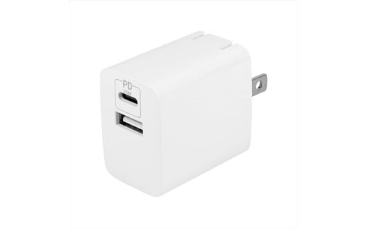 Owltech(オウルテック) 最大PD20W出力 USB Type-C×1 USB Type-A×1 AC充電器　ホワイト OWL-APD20C1A1-RWH【 充電器 神奈川県 海老名市 】