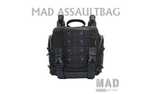 ラフテール＜MADアサルトバッグ17L＞ブラック　MAD-SB-AS-17-BK【1597666】 2007273 - 茨城県ひたちなか市