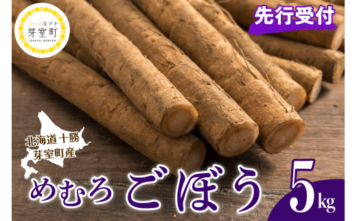 【先行受付】【2025年10月～配送】愛菜屋のめむろごぼう5kg me002-006c