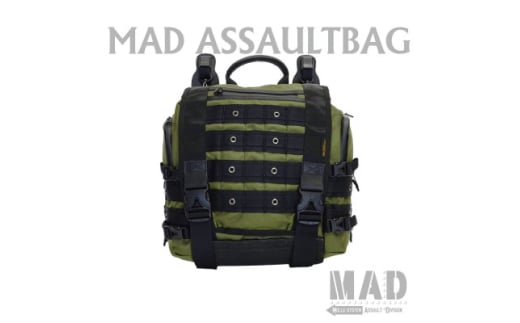 ラフテール＜MADアサルトバッグ17L＞オリーブドラブ　MAD-SB-AS-17-OD【1597667】 2007274 - 茨城県ひたちなか市