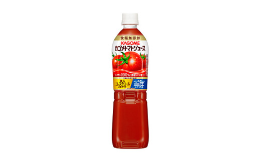 【定期便3ヵ月】カゴメトマトジュース 食塩無添加 720ml 15本 ns111-017 【KAGOME 野菜飲料 野菜ジュース ペットボトル飲料 健康 リコピン GABA】 2010200 - 栃木県那須塩原市