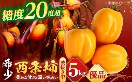 【先行予約】【優品】 とろ〜り甘さの極み！合わせ柿 5kg 島根県松江市/マルカミ農縁株式会社 [ALCM013] 2009289 - 島根県松江市