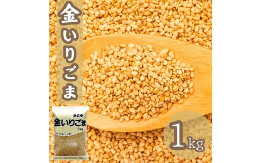金 いりごま 1kg 業務用【1558717】 2018556 - 愛知県弥富市