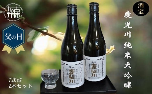 ＼父の日／酒宝 鹿児川純米大吟醸 720ml 2本セット【2401F02602】