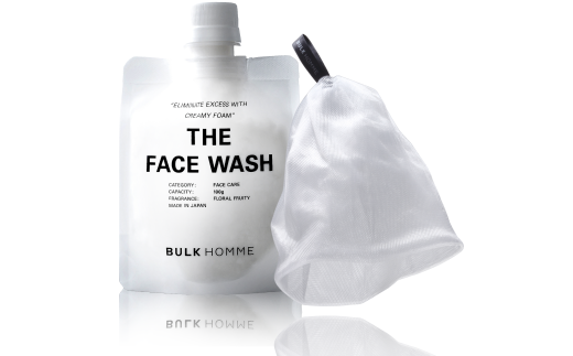 011-014　【BULK HOMME　バルクオム】FACE CAREセット(THE FACE WASH＋THE BUBBLE NET)