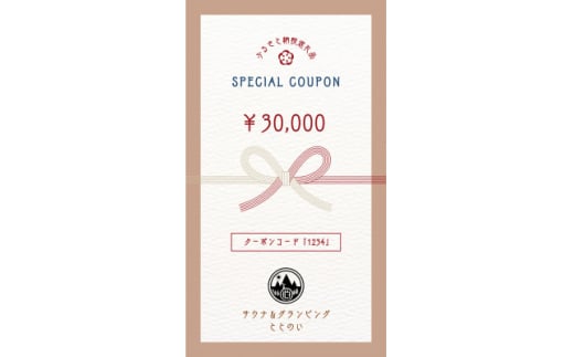 宿泊利用割引クーポン30,000円【1592525】