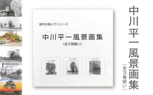 中川平一風景画集 全3巻揃い | 作品集 ケース入り 保存版 東京都 1009953 - 東京都調布市