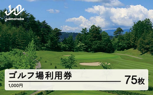山形ゴルフ倶楽部 ゴルフ場利用券 寄附金額 250000円(利用券3割相当額) 山形県山辺町 F20A-747 254855 - 山形県山辺町