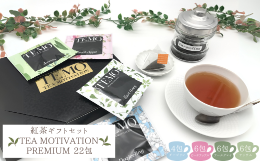 TEA MOTIVATION PREMIUM 4種 22包 2087167 - 埼玉県加須市